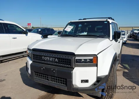 2025 Toyota Land Cruiser из США, поврежденный, VIN JTEABFAJ7S5016562